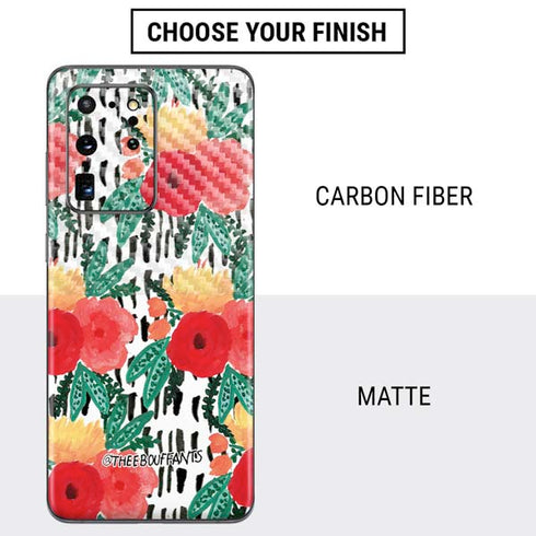 Bouffants and Broken Hearts Bouquets Print 3 Galaxy S20 Ultra 5G Skin